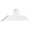 Ekena Millwork Portland Architectural Grade PVC Gable Bracket, 48"W x 14"H x 4"D x 6"F, 7/12 Pitch GBP048X14X0406POR00 - alternate 1